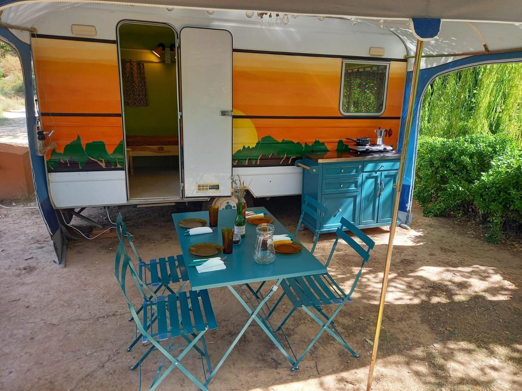 Slow Life Camping Venta Del Moro Ngoại thất bức ảnh